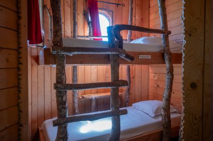 maison dans les branches